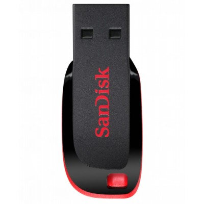 Sandisk Cruzer Blade unidad flash USB 128 GB USB tipo A 20 Negro Rojo