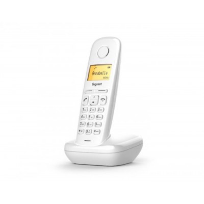 TELEFONO FIJO INALAMBRICO GIGASET A170 BLANCO S30852 H2802 D202