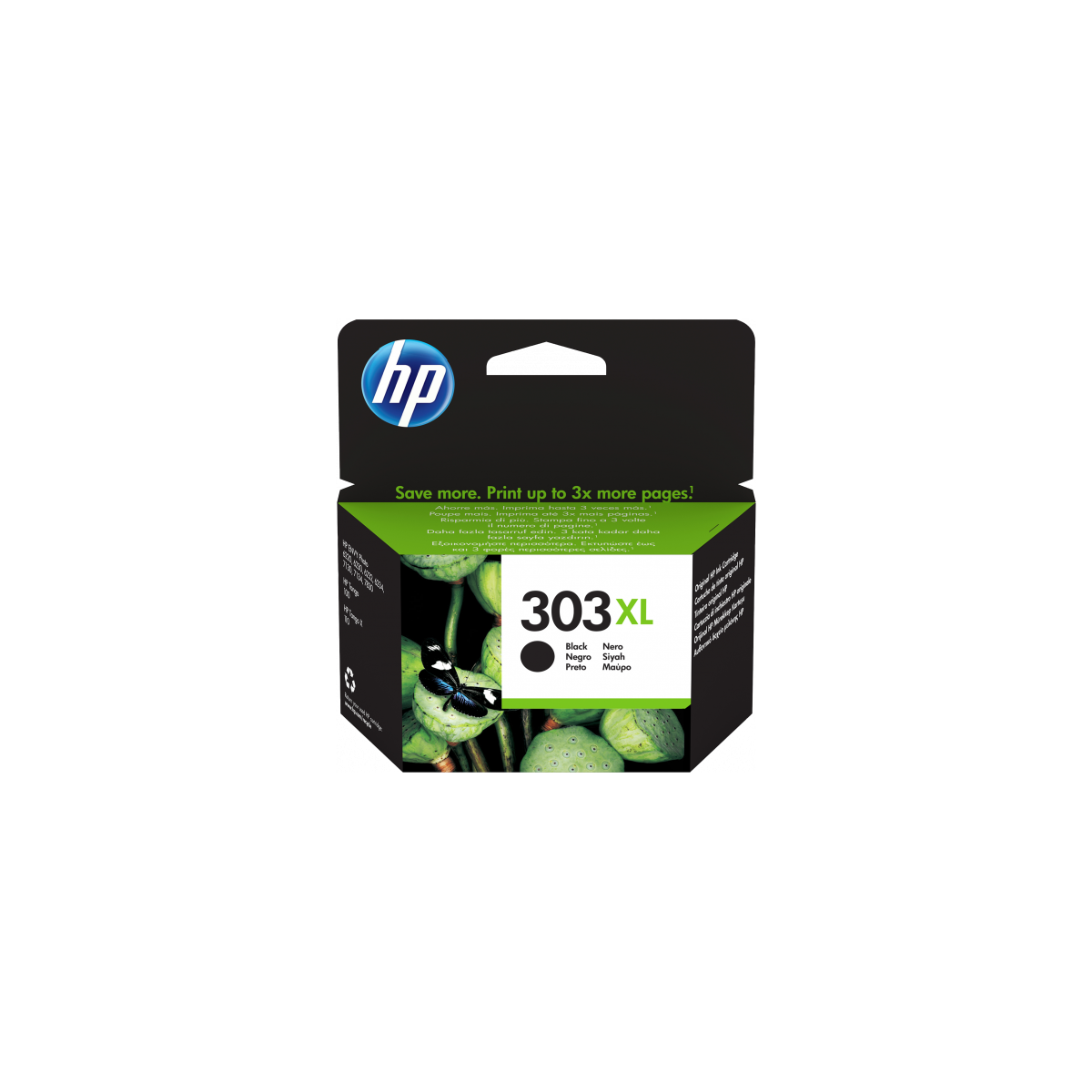 HP 303XL CARTUCHO DE TINTA HP303XL NEGRO T6N04AE