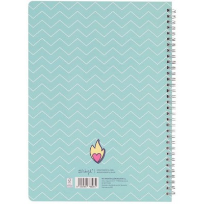 LIBRETA HAZ FaCIL LO DIFiCIL Y POSIBLE LO IMPOSIBLE MR WONDERFUL WOA11058ES