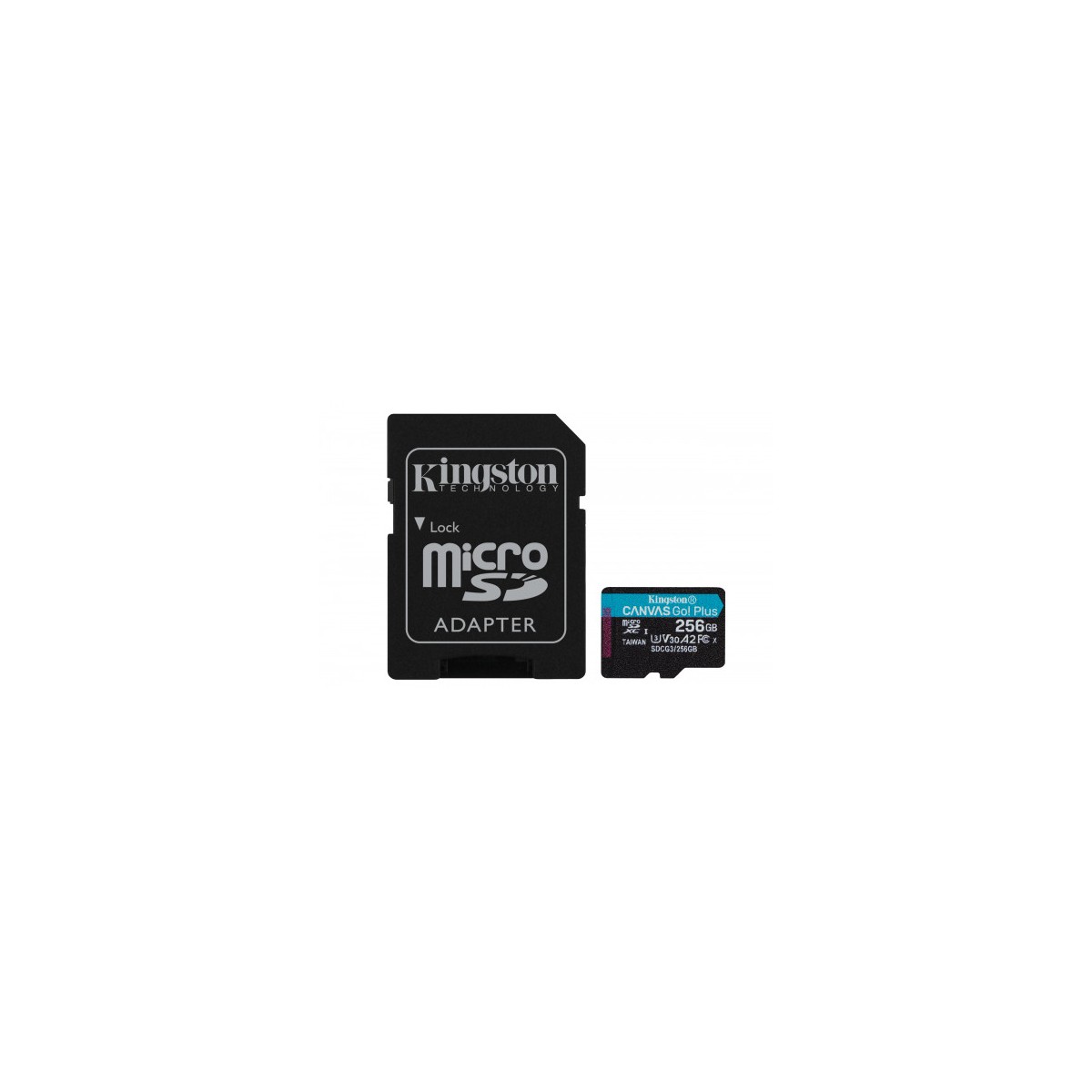 Kingston Technology Canvas Go Plus memoria flash 256 GB SD Clase 10 UHS I