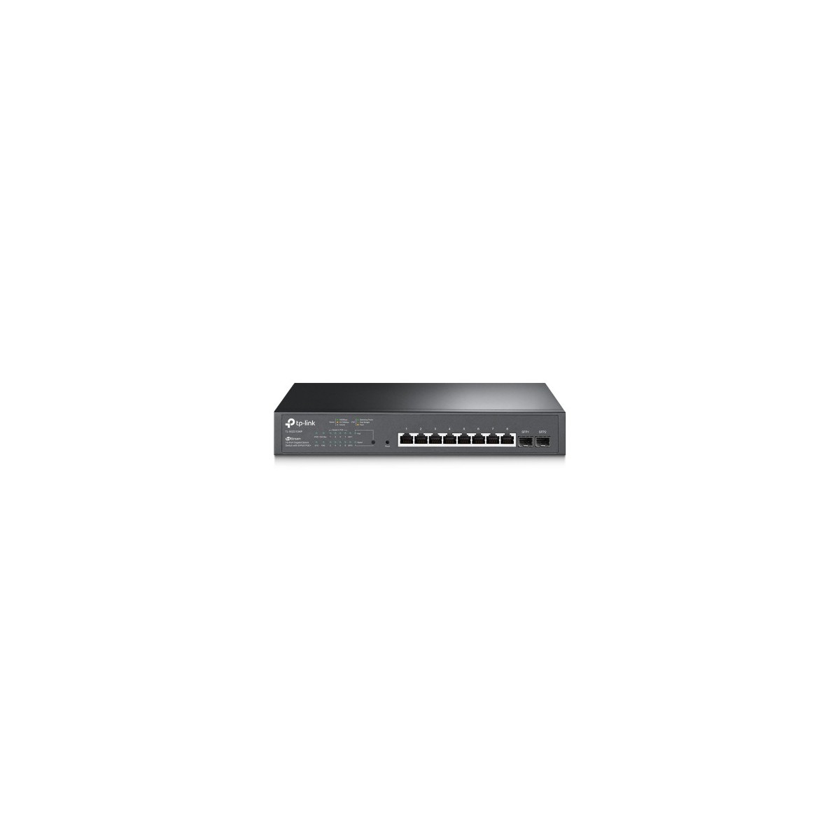 TP LINK TL SG2210MP switch Gigabit Ethernet 10 100 1000 Negro Energia sobre Ethernet PoE