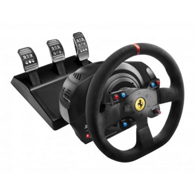 THRUSTMASTER VOLANTE PEDALES T300 FERRARI INTEGRAL ALCANTARA EDITION PARA PS3 PS4 PC 4160652