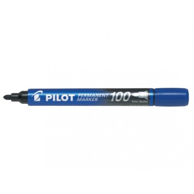 MARCADOR PERMANENTE PUNTA CONICA SCA 100 AZUL PILOT SCA 100 L