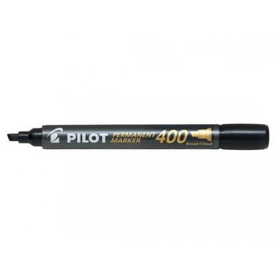 MARCADOR PERMANENTE PUNTA BISELADA SCA 400 NEGRO PILOT SCA 400 B