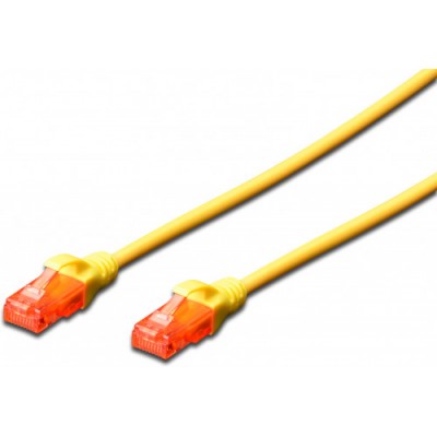 Ewent EW 6U 050 cable de red Amarillo 5 m Cat6 U UTP UTP