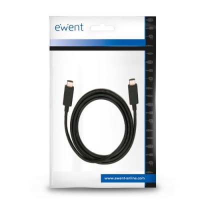 Ewent EC1046 cable USB 1 m USB 32 Gen 2 31 Gen 2 USB C Negro