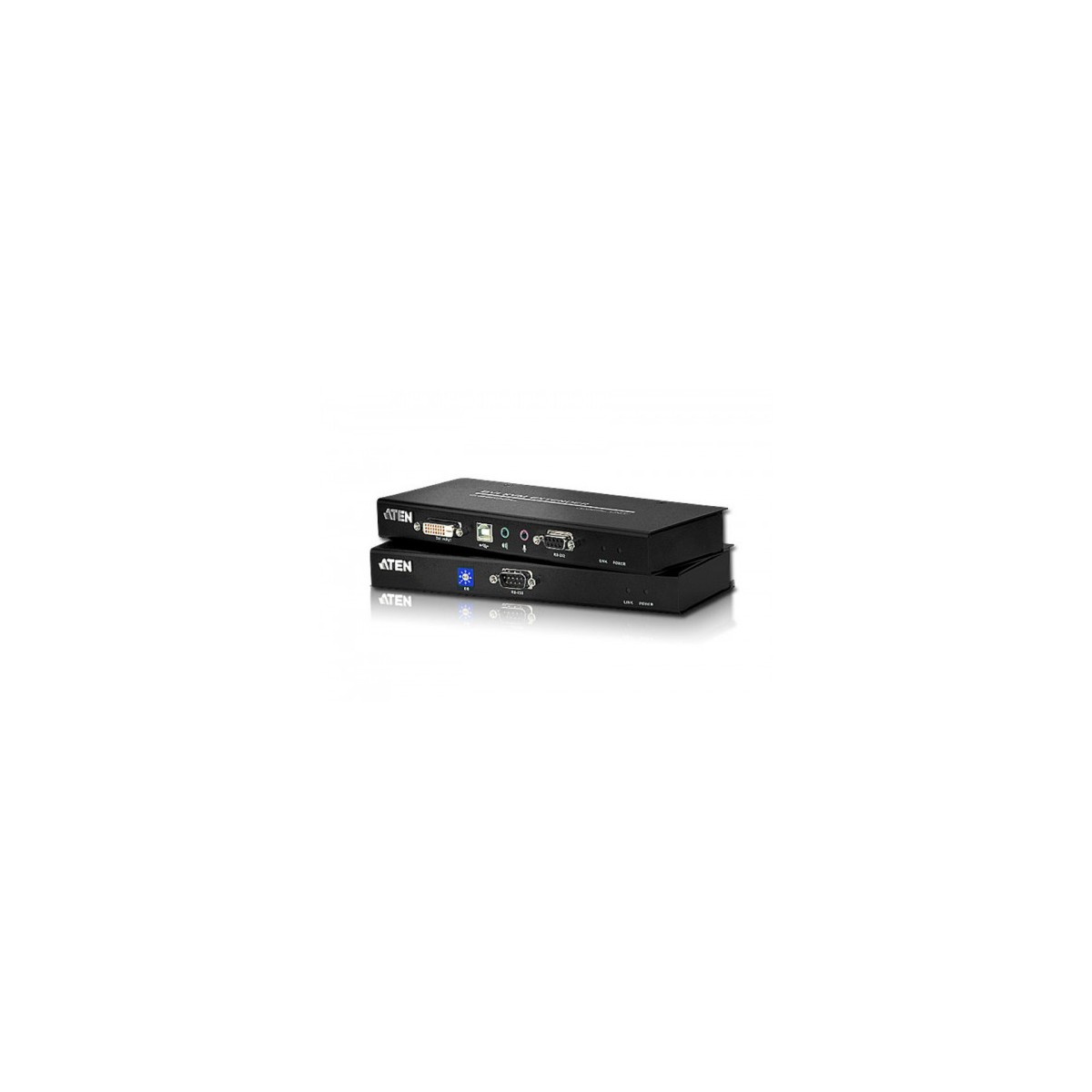 ATEN Extensor KVM Cat 5 DVI USB 1024 x 768 a 60m