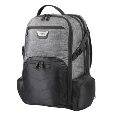 MOCHILA HYBRID TABLET Y PC 15 4 CREMALLERAS GRIS NEGRO TOTTO MA04IND588 1620G GN0