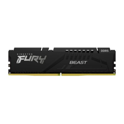 MEMORIA KINGSTON FURY BEAST BLACK DDR5 16GB 5600MHZ CL40 KF556C40BB 16