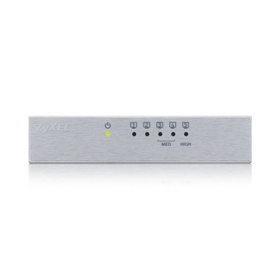 Zyxel GS 105B v3 No administrado L2 Gigabit Ethernet 10 100 1000 Plata