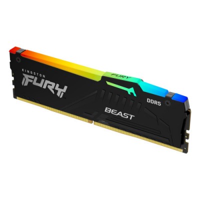 Kingston Technology FURY Beast RGB modulo de memoria 8 GB 1 x 8 GB DDR5 6000 MHz