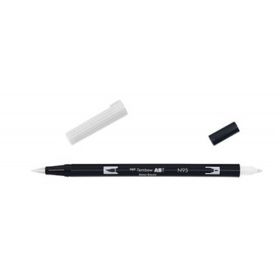 ROTULADOR DOBLE PUNTA PINCEL DUAL BRUSH N95 COLOR COOL GREY 1 TOMBOW ABT N95