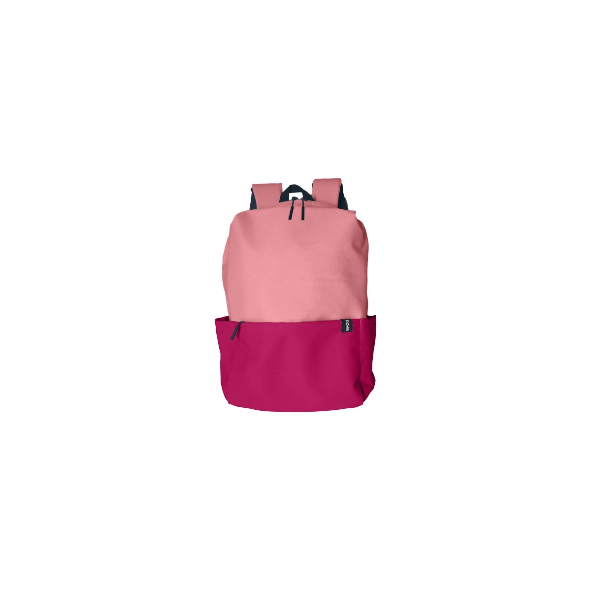 MOCHILA GRANDE IMPERMEABLE Y ECOLoGICA COLOR ROSA DUO DOHE 51517