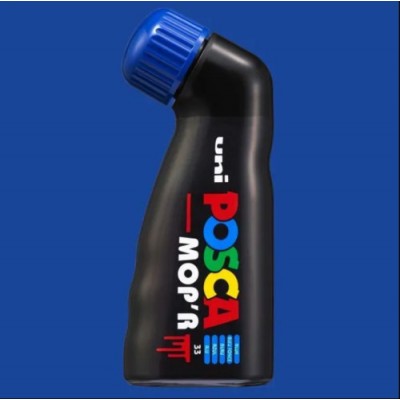 MARCADOR DE PINTURA AL AGUA MOP R PCM 22 AZUL POSCA UNI BALL 284257000