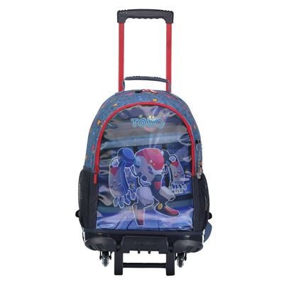 MOCHILA ESCOLAR GRANDE 3 RUEDAS ATLAS TOTTO MJ03ATA003 2210 2JW